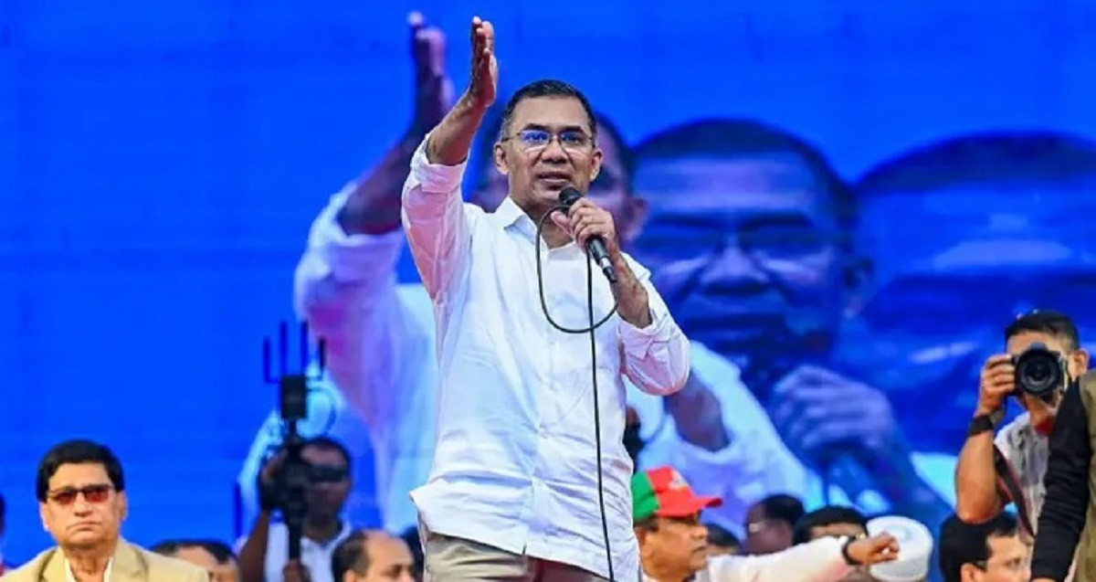 बंगलादेशका प्रधानमन्त्री तारिक रहमानले आज शपथ लिँदै